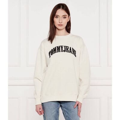 Tommy Jeans Bluza VARSITY Loose fit biały L Tommy Jeans Bluza VARSITY Loose fit biały L