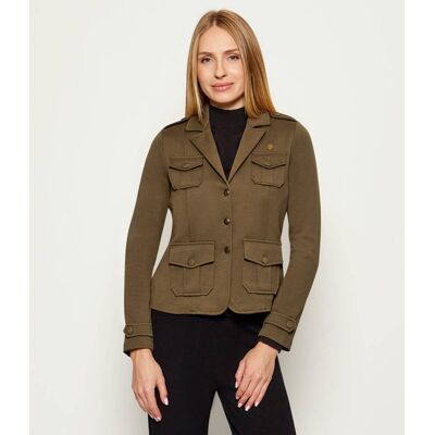 Aeronautica Militare Marynarka Slim Fit oliwkowy 38 Aeronautica Militare Marynarka Slim Fit oliwkowy 38
