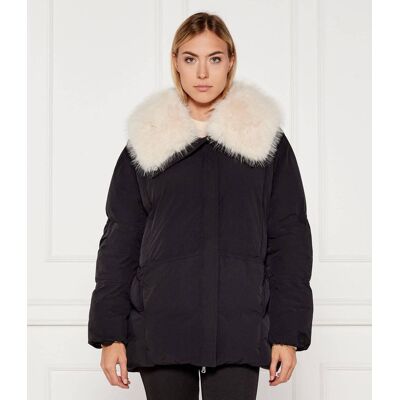 Patrizia Pepe Kurtka Relaxed fit czarny 40 Patrizia Pepe Kurtka Relaxed fit czarny 40