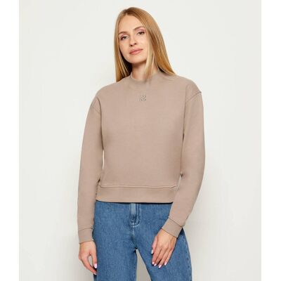 HUGO Bluza DAXANDRIA Relaxed fit beżowy M HUGO Bluza DAXANDRIA Relaxed fit beżowy M