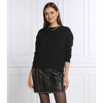 Pinko Bluza MARIANNE Regular Fit czarny XS Pinko Bluza MARIANNE Regular Fit czarny XS