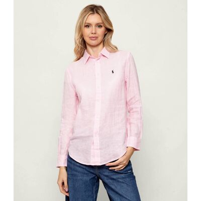 Polo Ralph Lauren Lniana koszula Classic fit różowy L Polo Ralph Lauren Lniana koszula Classic fit różowy L