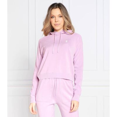Patrizia Pepe Bluza Regular Fit fioletowy L Patrizia Pepe Bluza Regular Fit fioletowy L