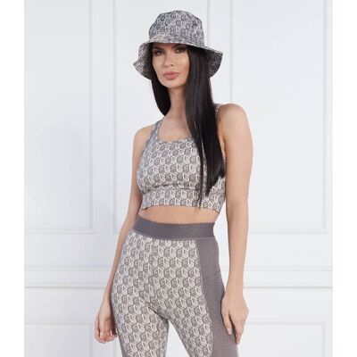 Guess ACTIVE Top DARIA Slim Fit szary XL Guess ACTIVE Top DARIA Slim Fit szary XL