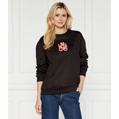 HUGO Bluza Crew Regular Fit czarny M HUGO Bluza Crew Regular Fit czarny M