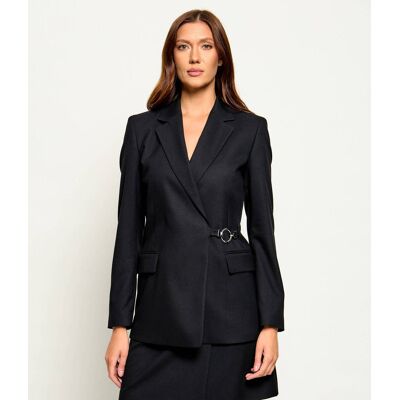 HUGO Marynarka Alinde Regular Fit czarny 36 HUGO Marynarka Alinde Regular Fit czarny 36