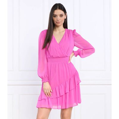 DKNY Sukienka fioletowy 42 DKNY Sukienka fioletowy 42