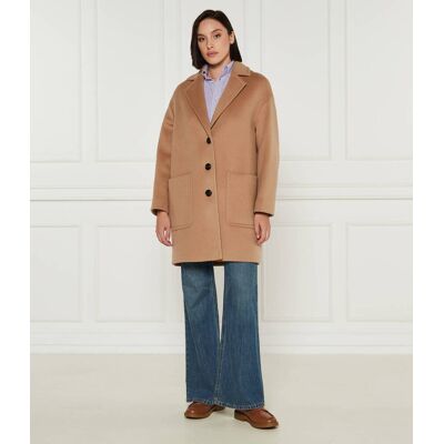 MAX&Co.; Wełniany płaszcz camel 42 MAX&Co.; Wełniany płaszcz camel 42