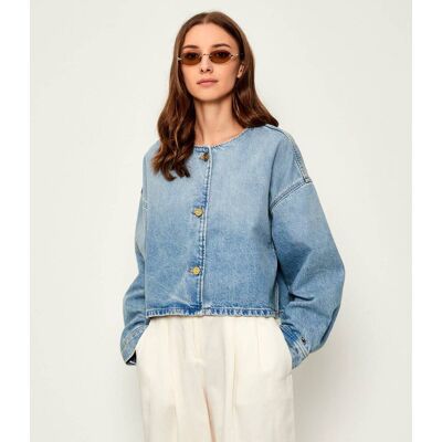 Tommy Hilfiger Kurtka jeansowa DNM LEX Regular Fit błękitny S/M Tommy Hilfiger Kurtka jeansowa DNM LEX Regular Fit błękitny S/M