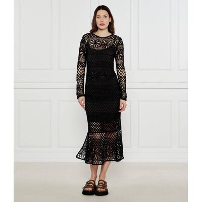 Pinko Sukienka + halka czarny M Pinko Sukienka + halka czarny M