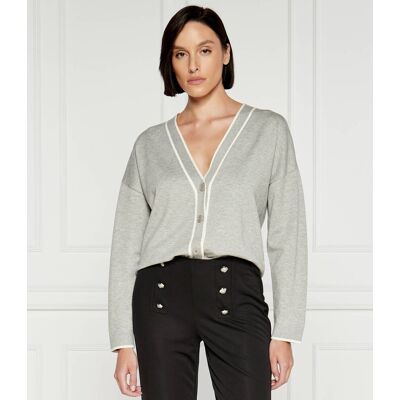 Boss BLACK Sweter Flodina Regular Fit szary XL Boss BLACK Sweter Flodina Regular Fit szary XL