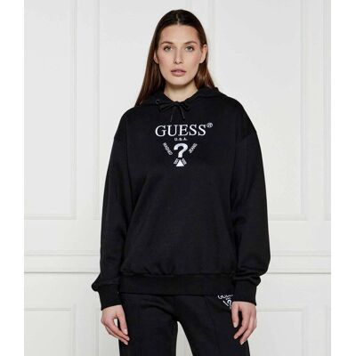 Guess ACTIVE Bluza ROBERTA Loose fit czarny S Guess ACTIVE Bluza ROBERTA Loose fit czarny S