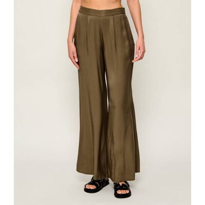 Guess Spodnie ZOE Loose fit khaki M Guess Spodnie ZOE Loose fit khaki M