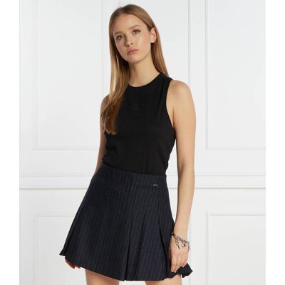 Juicy Couture Top BECKHAM Regular Fit czarny XS Juicy Couture Top BECKHAM Regular Fit czarny XS