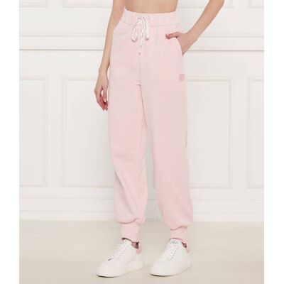 Marc Cain Spodnie dresowe Relaxed fit pudrowy róż 34 Marc Cain Spodnie dresowe Relaxed fit pudrowy róż 34