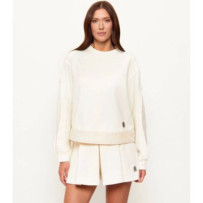 PARAJUMPERS Bluza REONA Relaxed fit beżowy L PARAJUMPERS Bluza REONA Relaxed fit beżowy L