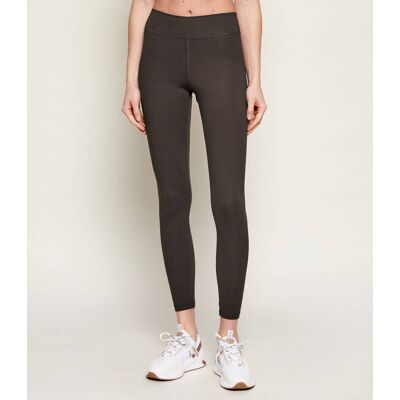 Guess ACTIVE Legginsy MARGOT Slim Fit brązowy XL Guess ACTIVE Legginsy MARGOT Slim Fit brązowy XL