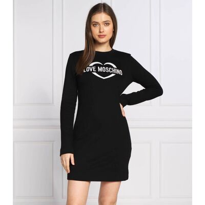 Love Moschino Sukienka czarny 36 Love Moschino Sukienka czarny 36