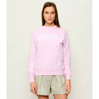ST.Barth Bluza STARDUST Regular Fit pudrowy róż S ST.Barth Bluza STARDUST Regular Fit pudrowy róż S