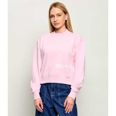 Karl Lagerfeld Jeans Bluza KLJ Regular Fit różowy L Karl Lagerfeld Jeans Bluza KLJ Regular Fit różowy L