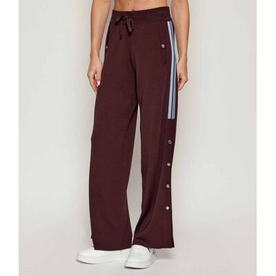 Pinko Spodnie Palmarola Relaxed fit bordowy XL Pinko Spodnie Palmarola Relaxed fit bordowy XL