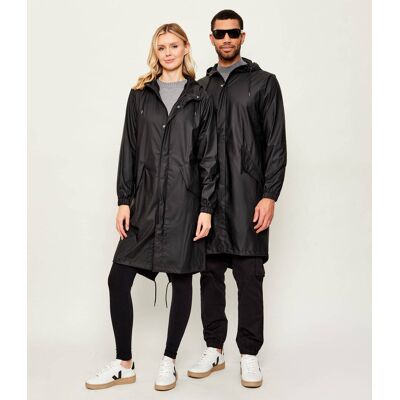 Rains Parka W3 Casual fit czarny M Rains Parka W3 Casual fit czarny M