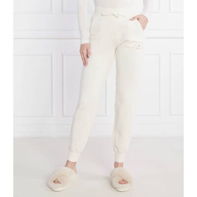 Giorgio Armani Emporio Armani Spodnie dresowe Regular Fit beżowy L Giorgio Armani Emporio Armani Spodnie dresowe Regular Fit beżowy L