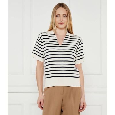 Tommy Hilfiger Sweter Loose fit ecru S Tommy Hilfiger Sweter Loose fit ecru S