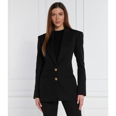 Balmain Wełniana marynarka Slim Fit czarny M Balmain Wełniana marynarka Slim Fit czarny M