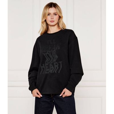 HUGO Bluza Deyrene Regular Fit czarny L HUGO Bluza Deyrene Regular Fit czarny L