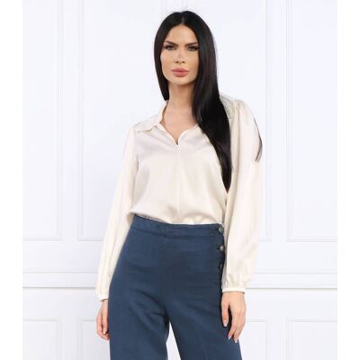 Samsøe Samsøe Koszula Regular Fit kremowy S Samsøe Samsøe Koszula Regular Fit kremowy S