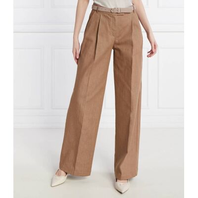 MAX&Co.; Spodnie STEPPA Loose fit brązowy 34 MAX&Co.; Spodnie STEPPA Loose fit brązowy 34