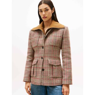 Tommy Hilfiger Kurtka Regular Fit z dodatkiem wełny multikolor 38 Tommy Hilfiger Kurtka Regular Fit z dodatkiem wełny multikolor 38