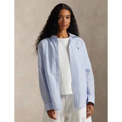 Polo Ralph Lauren Koszula Classic fit z dodatkiem lnu błękitny M Polo Ralph Lauren Koszula Classic fit z dodatkiem lnu błękitny M