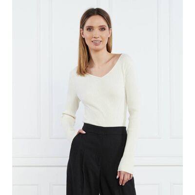 Joop! Sweter Regular Fit kremowy 34 Joop! Sweter Regular Fit kremowy 34