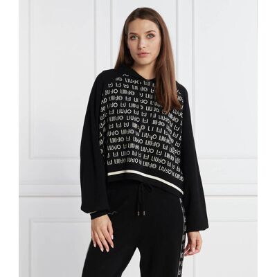 Liu Jo Sport Bluza Relaxed fit czarny XXS Liu Jo Sport Bluza Relaxed fit czarny XXS