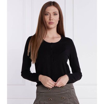 Liu Jo Kardigan Regular Fit czarny L Liu Jo Kardigan Regular Fit czarny L