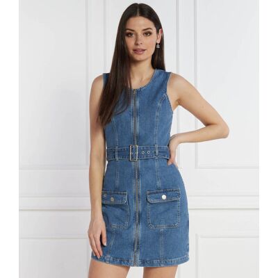 Tommy Jeans Sukienka denim niebieski XS Tommy Jeans Sukienka denim niebieski XS