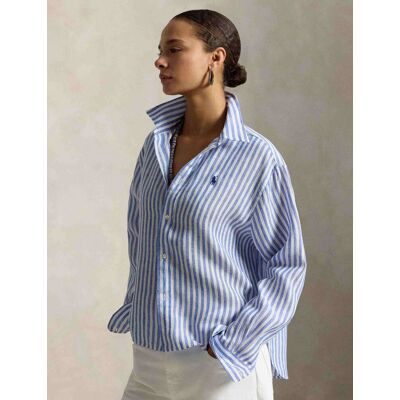 Polo Ralph Lauren Lniana koszula Relaxed fit niebieski L Polo Ralph Lauren Lniana koszula Relaxed fit niebieski L