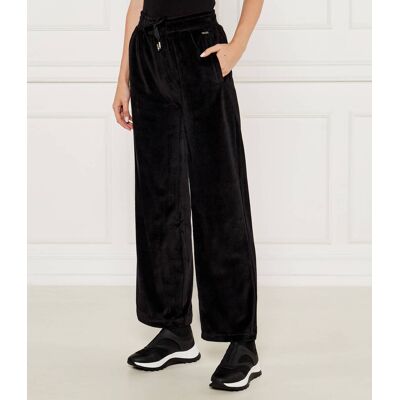 Boss BLACK Spodnie dresowe Velluto flare fit czarny XL Boss BLACK Spodnie dresowe Velluto flare fit czarny XL