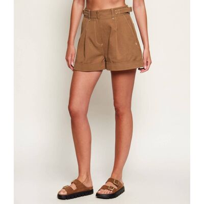 Guess Jeansowe szorty CORELINE Regular Fit camel XL Guess Jeansowe szorty CORELINE Regular Fit camel XL