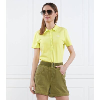 Aeronautica Militare Polo Regular Fit żółty XS Aeronautica Militare Polo Regular Fit żółty XS