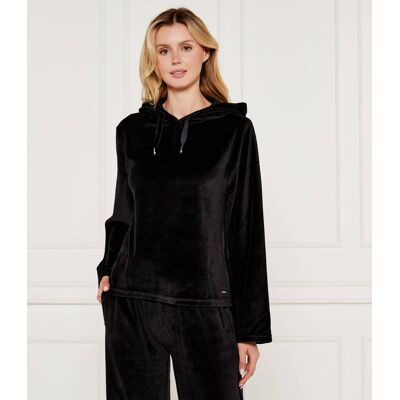 Boss BLACK Bluza Velluto Regular Fit czarny S Boss BLACK Bluza Velluto Regular Fit czarny S