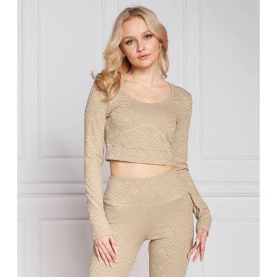 Guess ACTIVE Top DANA Cropped Fit beżowy M Guess ACTIVE Top DANA Cropped Fit beżowy M