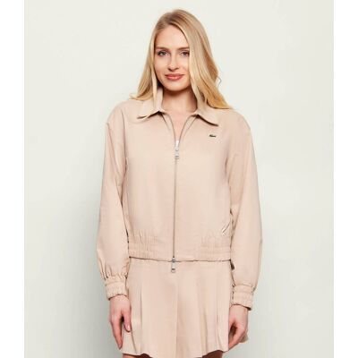 Lacoste Kurtka Regular Fit beżowy 42 Lacoste Kurtka Regular Fit beżowy 42
