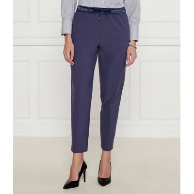 Marella SPORT Spodnie Regular Fit high waist fioletowy 40 Marella SPORT Spodnie Regular Fit high waist fioletowy 40
