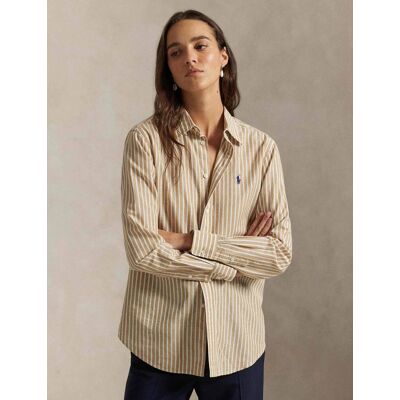 Polo Ralph Lauren Koszula Classic fit z dodatkiem lnu beżowy XS Polo Ralph Lauren Koszula Classic fit z dodatkiem lnu beżowy XS