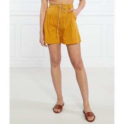 Patrizia Pepe Szorty Regular Fit musztardowy 40 Patrizia Pepe Szorty Regular Fit musztardowy 40