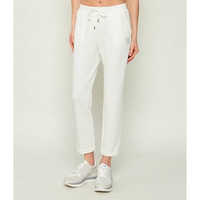 Liu Jo Sport Spodnie dresowe Slim Fit kremowy L Liu Jo Sport Spodnie dresowe Slim Fit kremowy L