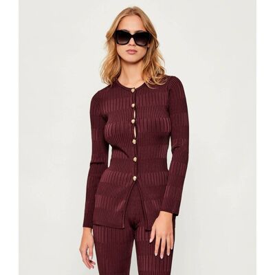 Marciano Guess Kardigan JANET Slim Fit bordowy M Marciano Guess Kardigan JANET Slim Fit bordowy M